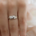 Anillo de Compromiso Oro Blanco 14k 176-11
