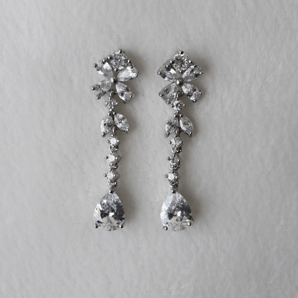 Arete Rodio Plata Zirconia AR30