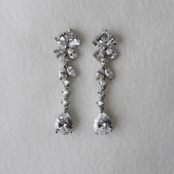 Arete Rodio Plata Zirconia AR30