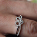 Anillo Compromiso Diamante Oro Blanco 14k GJIP91-0249c
