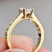Anillo Compromiso Oro 14k Mod. GJIP45-001