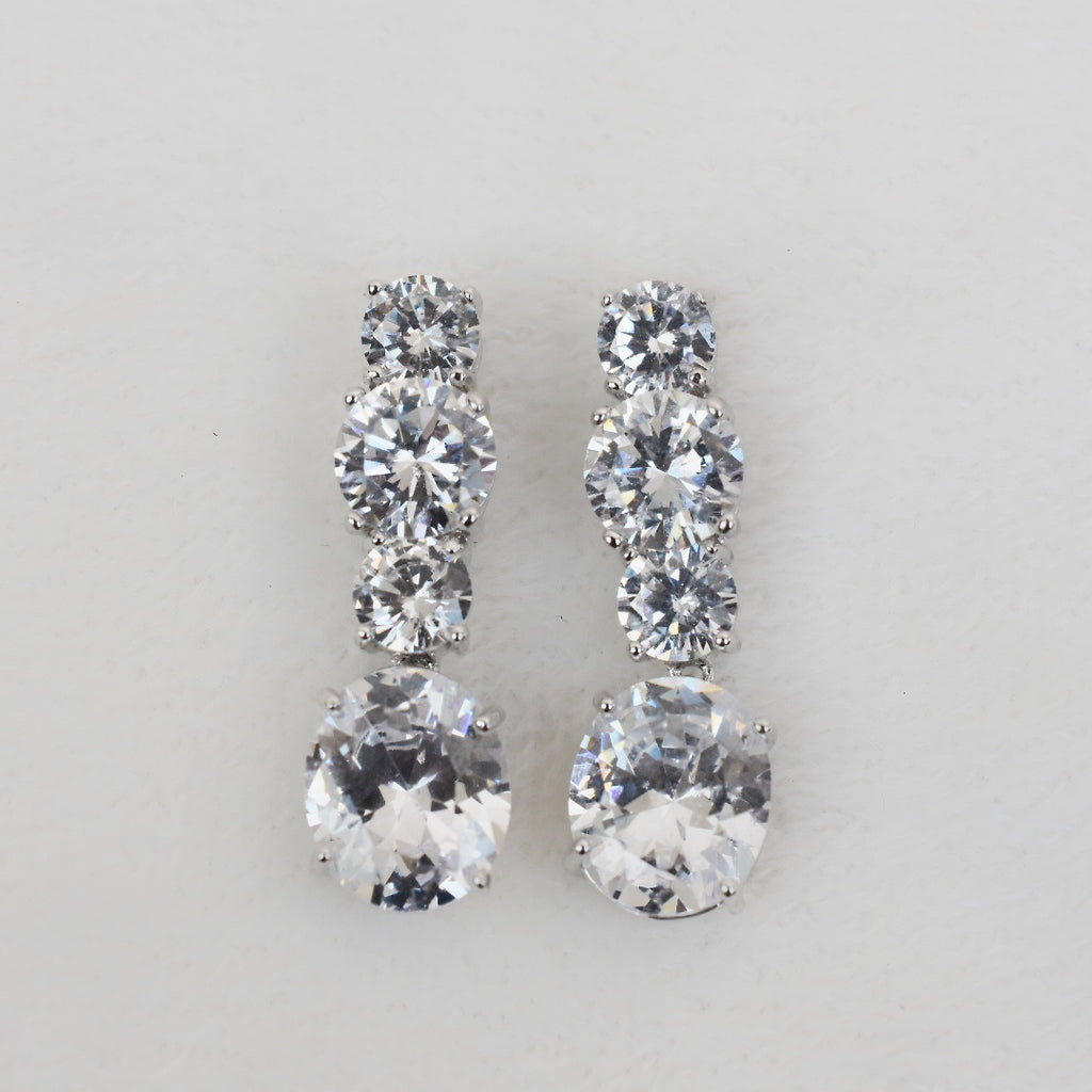 Arete Rodio Plata Zirconia AR11