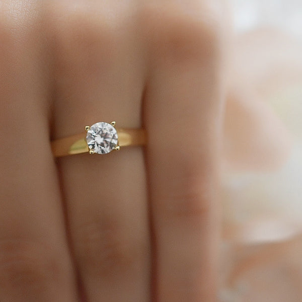 Anillo Compromiso Oro 14k Mod. GJIP45-003