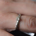Anillo Compromiso Diamante Oro Blanco 14k GJIP43-0512P