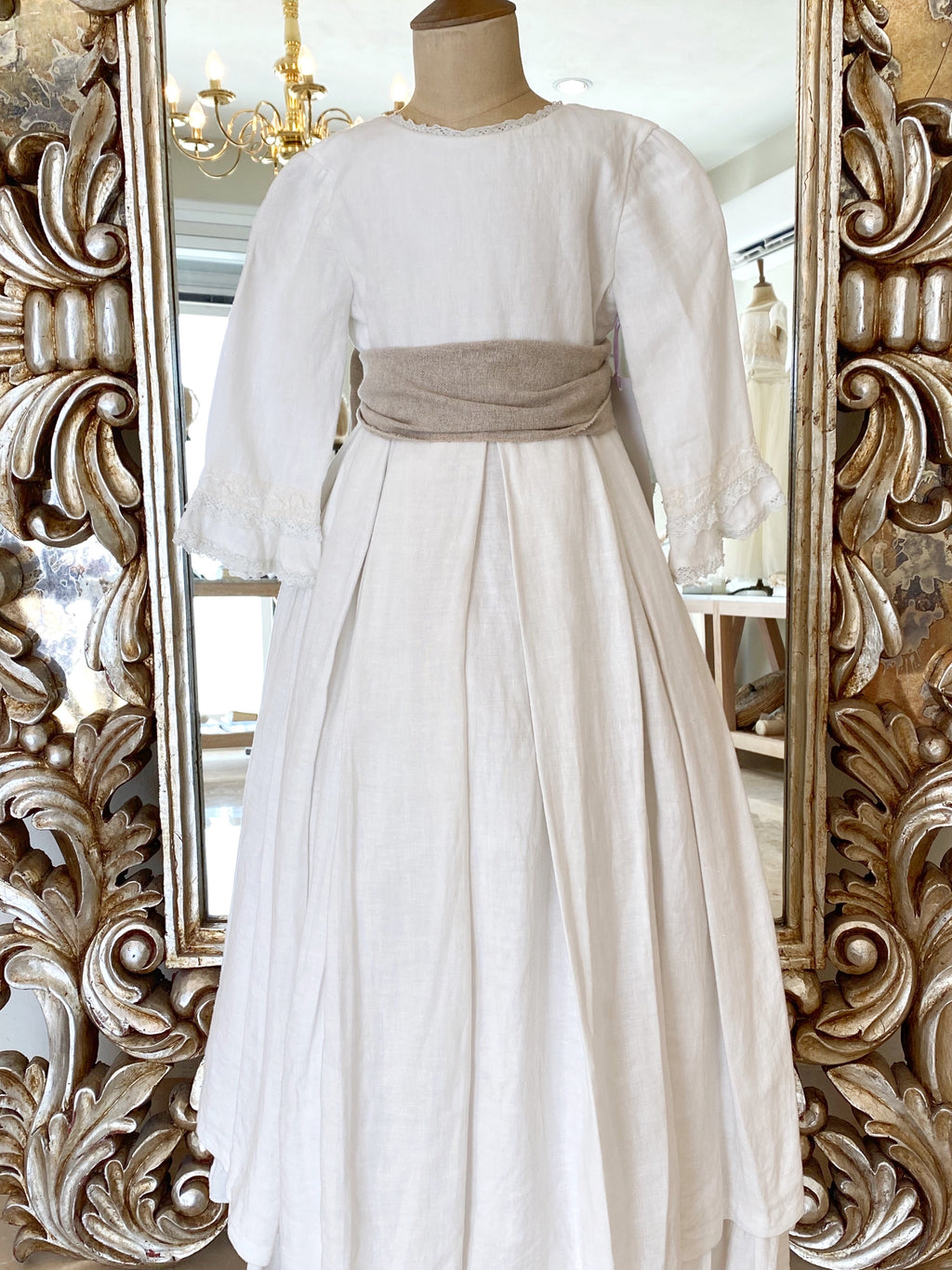 Vestido Español para Primera Comunión Mod. Sc T8