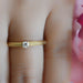 Anillo Compromiso Diamante 14k Mod. 5216