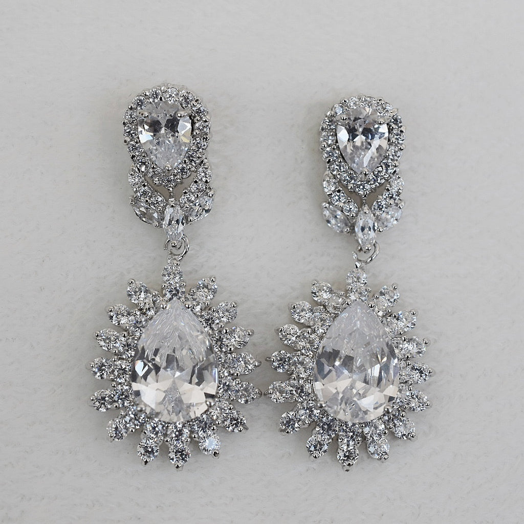 Arete Rodio Plata Zirconia AR18