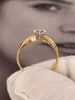 Anillo de Compromiso Diamante Oro 14k 21124o