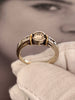 Anillo de Compromiso Diamante Oro 14k 21430o
