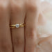 Anillo Compromiso Oro 14k Mod. GJIP45-011