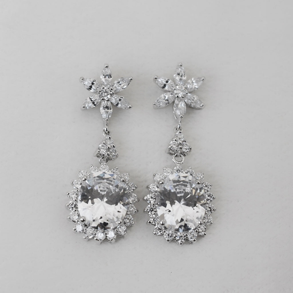 Arete Rodio Plata Zirconia AR24
