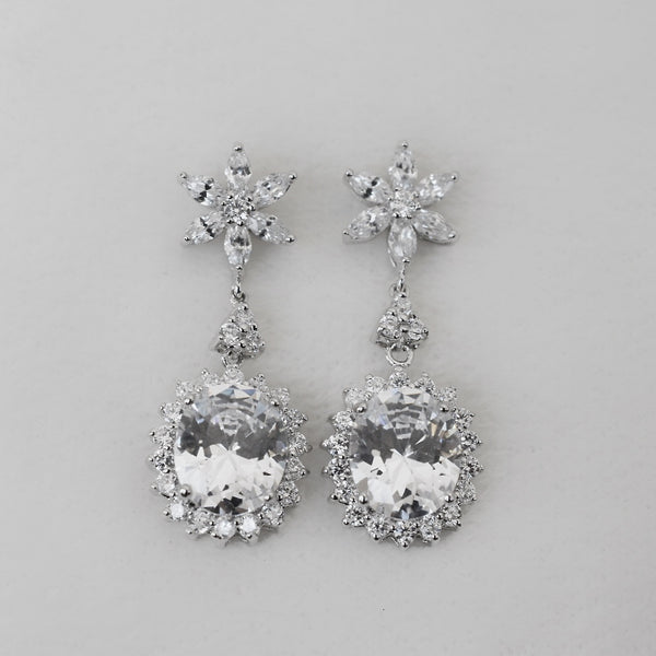 Arete Rodio Plata Zirconia AR24