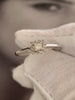 Anillo de Compromiso Diamantes Oro 14k 21219o