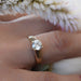 Anillo Compromiso Oro 14k Mod. GJIP45-003
