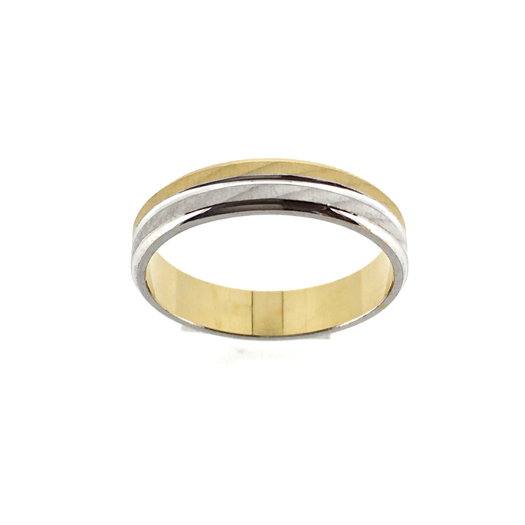 Argolla Matrimonial Oro 14k Mod. GJIP39-018