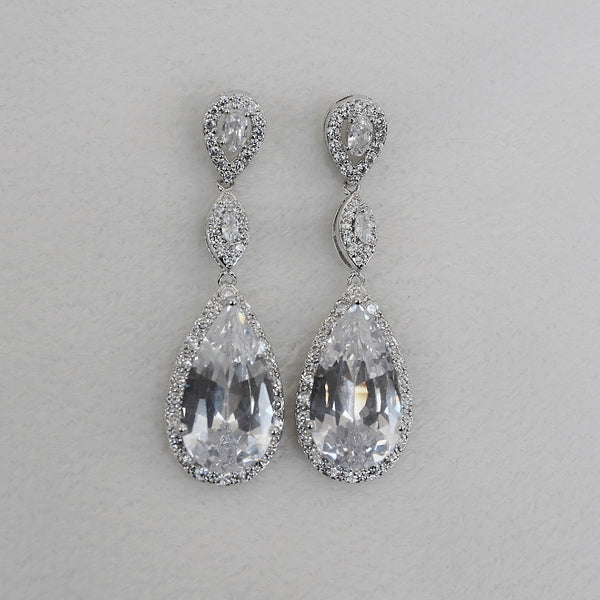 Arete Rodio Plata Zirconia AR16
