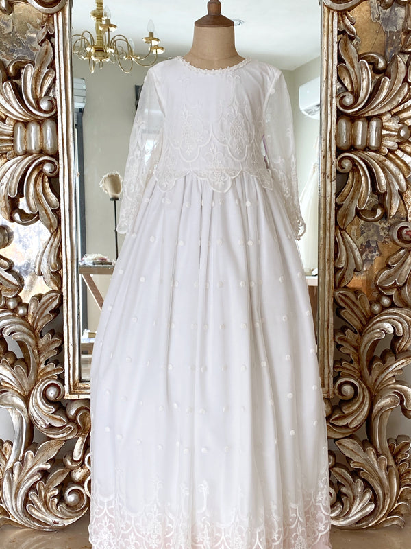 Vestido Español para Primera Comunión Mod. Elena T8