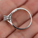 Anillo Compromiso Oro Blanco 14k 176/5