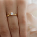 Anillo Compromiso Oro 14k Mod. GJIP45-015