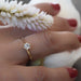 Anillo Compromiso Oro 14k Mod. GJIP45-016