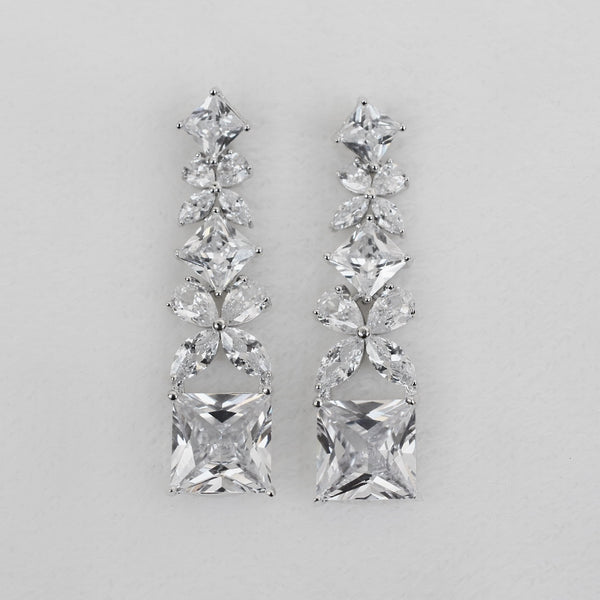 Arete Rodio Plata Zirconia AR10