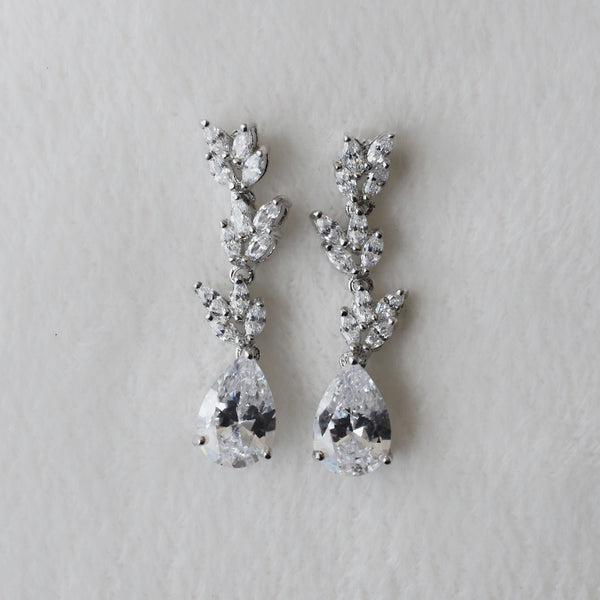 Arete Rodio Plata Zirconia AR42