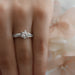 Anillo Compromiso Oro Blanco 14k 176/3