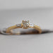 Anillo Compromiso Diamante 14k Mod. 0442