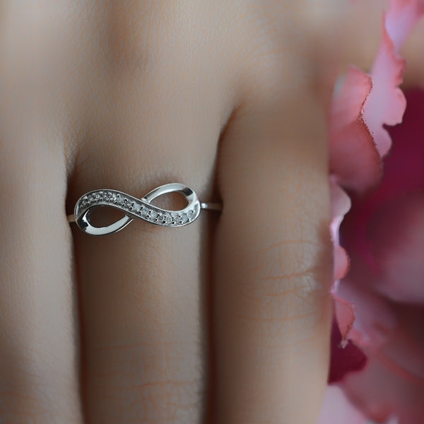 Anillo de Compromiso Diamante Infinito 51212