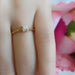 Anillo Compromiso Diamante 14k Mod. 1622