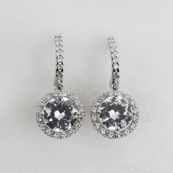 Arete Rodio Plata Zirconia AR08