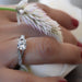 Anillo Compromiso Oro 14k Mod. GJIP45-025