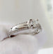 Anillo de Compromiso Oro Blanco 14k 176-3