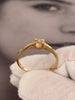 Anillo de Compromiso Diamante 14k 268p