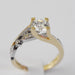 Anillo Compromiso Oro 14k Mod. GJIP45-008