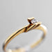Anillo Compromiso Diamante 14k Mod. 4131
