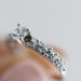 Anillo Compromiso Oro Blanco 14k 176/6
