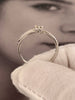 Anillo de Compromiso Diamante Oro 14k 46050