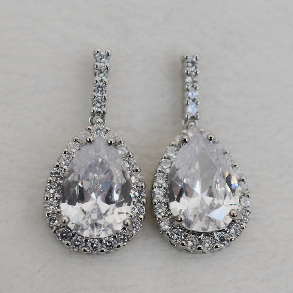 Arete Rodio Plata Zirconia AR39