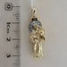 Dije Santísima Muerte Zirconia 3A3 Oro Amarillo 14K