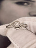 Anillo de Compromiso Diamante Oro 14k 21249o