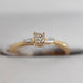 Anillo Compromiso Diamante 14k Mod. 0442