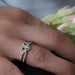 Anillo Compromiso Diamante Oro Blanco 14k GJIP91-0249c