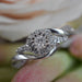 Anillo Compromiso Diamante Oro Blanco 14k GJIP91-0379c