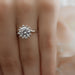 Anillo de Compromiso Oro Blanco 14k 176-6