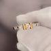 Anillo de Compromiso Diamante Oro 14k 2396