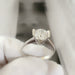 Anillo de Compromiso Oro Blanco 14k 176-9