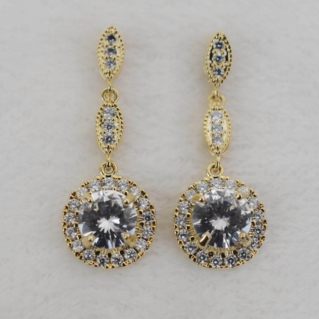 Arete Rodio Dorado Zirconia AR35