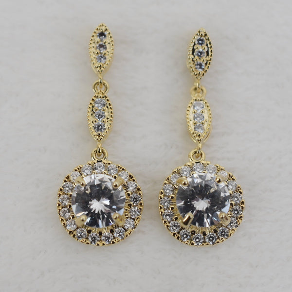 Arete Rodio Dorado Zirconia AR35