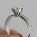 Anillo Compromiso Oro Blanco 14k 176/3